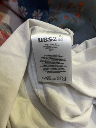 Jersey largo estampado floral T.14 UBS2