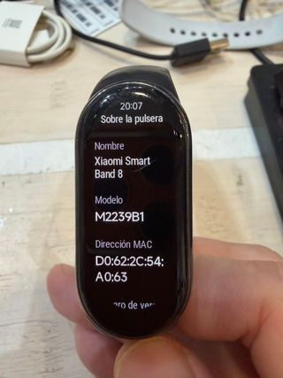 Xiaomi Smart Band 8 Negra, bueno estado
