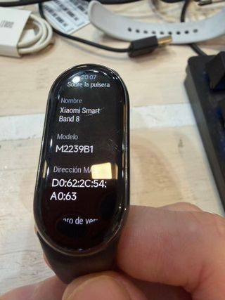 Xiaomi Smart Band 8 Negra, bueno estado