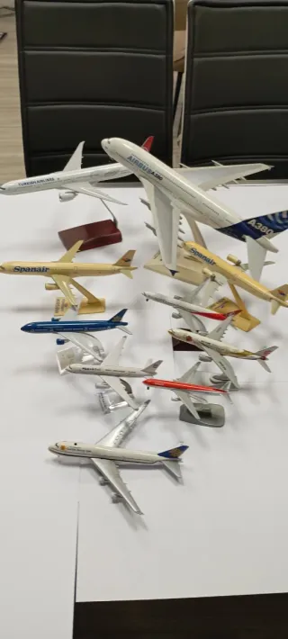 Maquetas Aviones Metal Compañías Aéreas