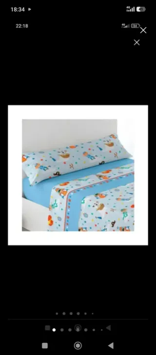 Sábanas polares cama 90cm NUEVAS.