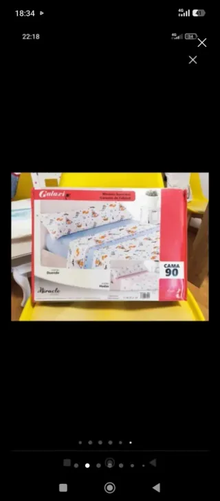 Sábanas polares cama 90cm NUEVAS.