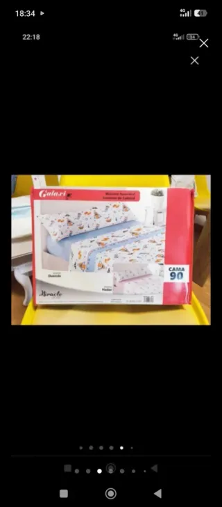 Sábanas polares cama 90cm NUEVAS.