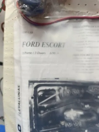 Kit elevalunas Ford Escort 3 puertas