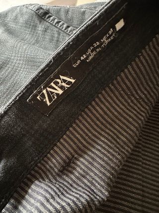 2 Pantalones Vestir Hombre Talla 42 Salsa y Zara