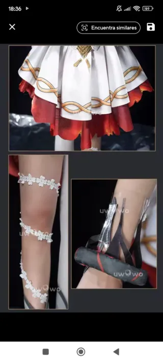 Cosplay Camellya Wuwa Talla XXXL +Wig +Shoes