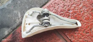 Asiento sillín  Bici BMX Blanco Nuevo