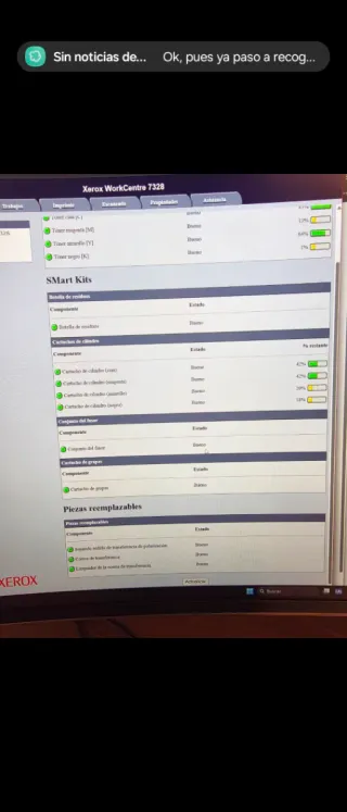 Lote 5 Tóner Original Xerox 006R01176/177/178