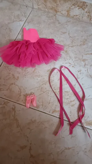 Conjunto barbie Bailarina Ballet Rosa