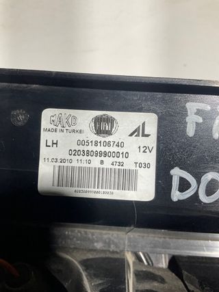 Piloto Trasero Derecho Fiat Doblo Limusina 2009