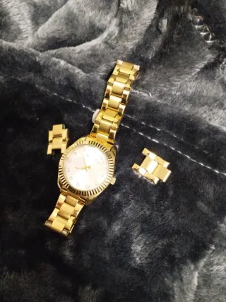 Reloj Skyline Dorado Mujer