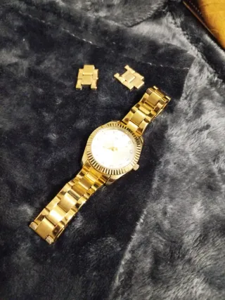 Reloj Skyline Dorado Mujer