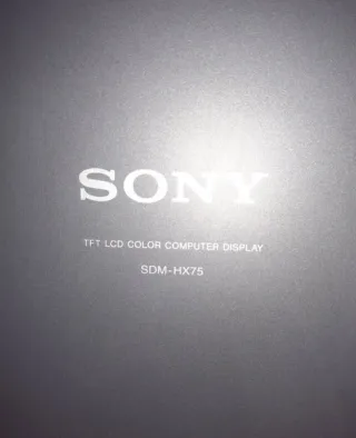 Monitor Sony 17 Plata