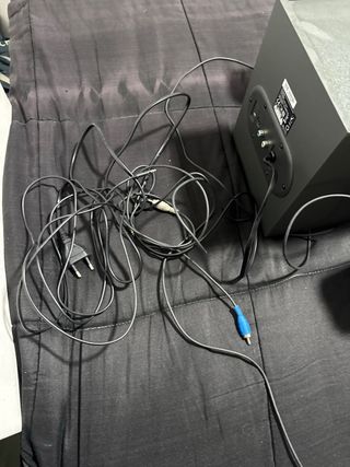 Altavoces Logitech Negro con Subwoofer y Control