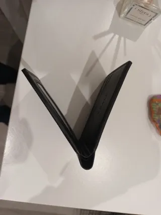 Cartera Coach Negra y Gris Monograma