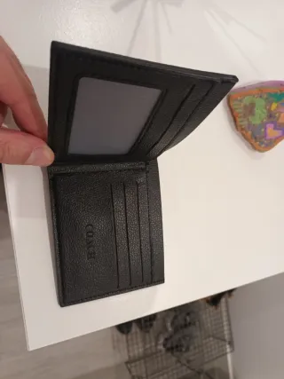 Cartera Coach Negra y Gris Monograma