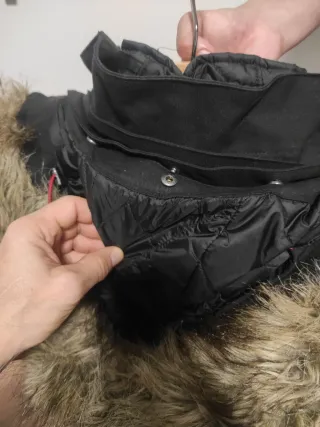 Chaqueta Quechua Mujer Talla XS Negra