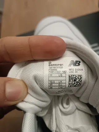 New Balance 550 Blancas