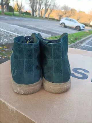 Zapatos Fred Perry Verdes