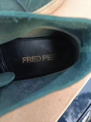 Zapatos Fred Perry Verdes