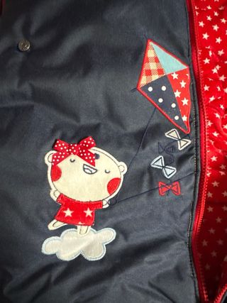 Saco silla Tuc Tuc azul vaquero con estrellas