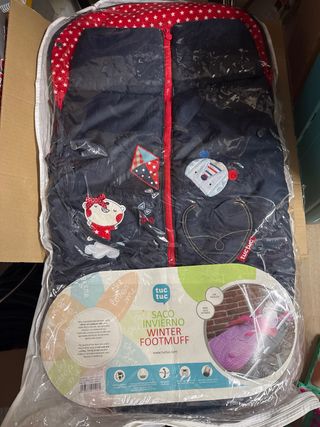 Saco silla Tuc Tuc azul vaquero con estrellas