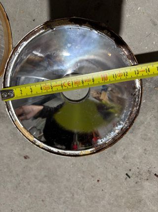 Reflector y cristal delantero Derbi Antorcha