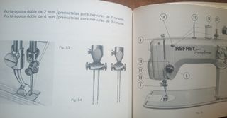 Instrucciones máquina coser Refrey