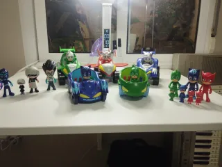 PJ Masks Figuras y Coches Variados