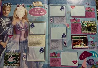 Album figurine Barbie - Princess Collection