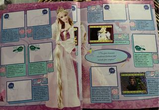 Album figurine Barbie - Princess Collection