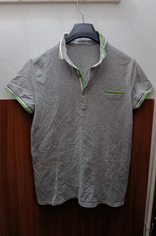 Camiseta Polo Hombre XL Verde