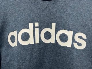 Sudadera Adidas Azul y Blanca