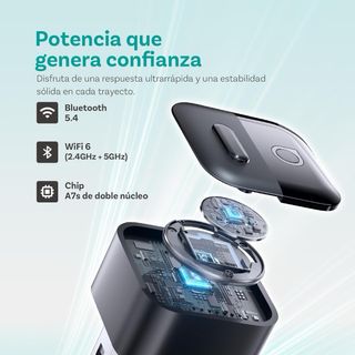 Adaptador inalámbrico CarPlay y Android Auto