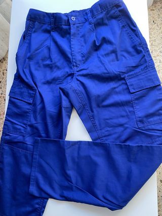 Pantalón de trabajo azul