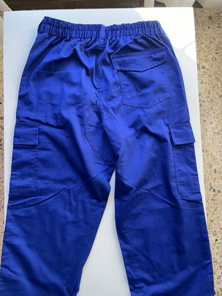 Pantalón de trabajo azul