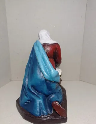 Figuras Belén pesebre estuco M Nicolas Almansa