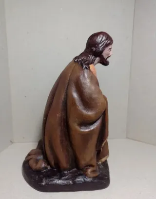 Figuras Belén pesebre estuco M Nicolas Almansa