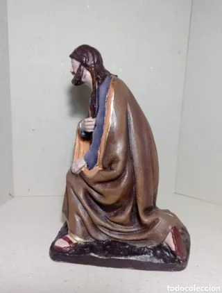 Figuras Belén pesebre estuco M Nicolas Almansa