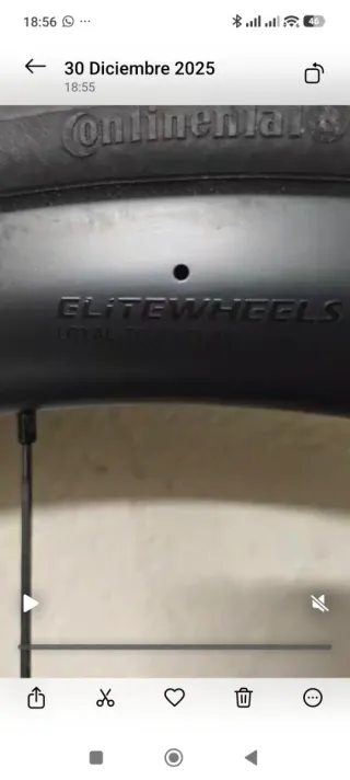 Ruedas Carbono ELITEWHEELS ,Disc