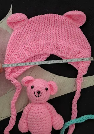 Gorros bebé para sesión fotográfica