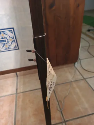 Lámpara de pie moderna cristal y metal