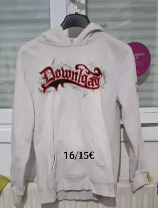 Sudaderas hombre talla 15/16