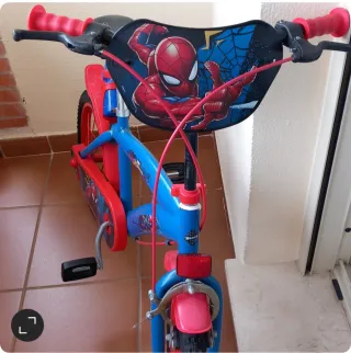 Bicicleta Infantil Spiderman