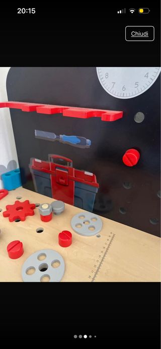 Banco da lavoro per bambini