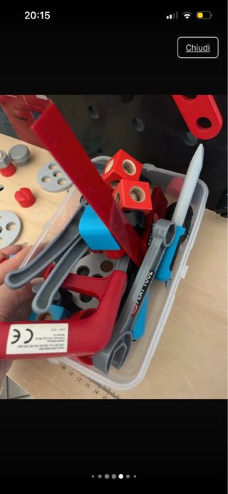 Banco da lavoro per bambini