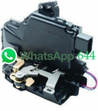 CERRADURA DE PUERTA TRASERO DERECHO(F/NEGRO 6PIN)