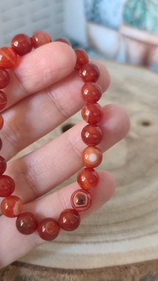 Pulsera de cornalina /carneola