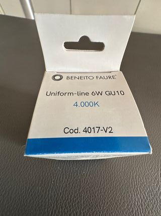 Lampadina LED GU10 6W 4000K Beneito Faure