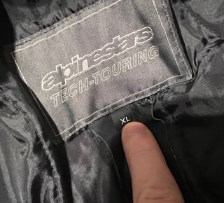 Chaqueta Moto Alpinestars Drystar Negra/Amarilla